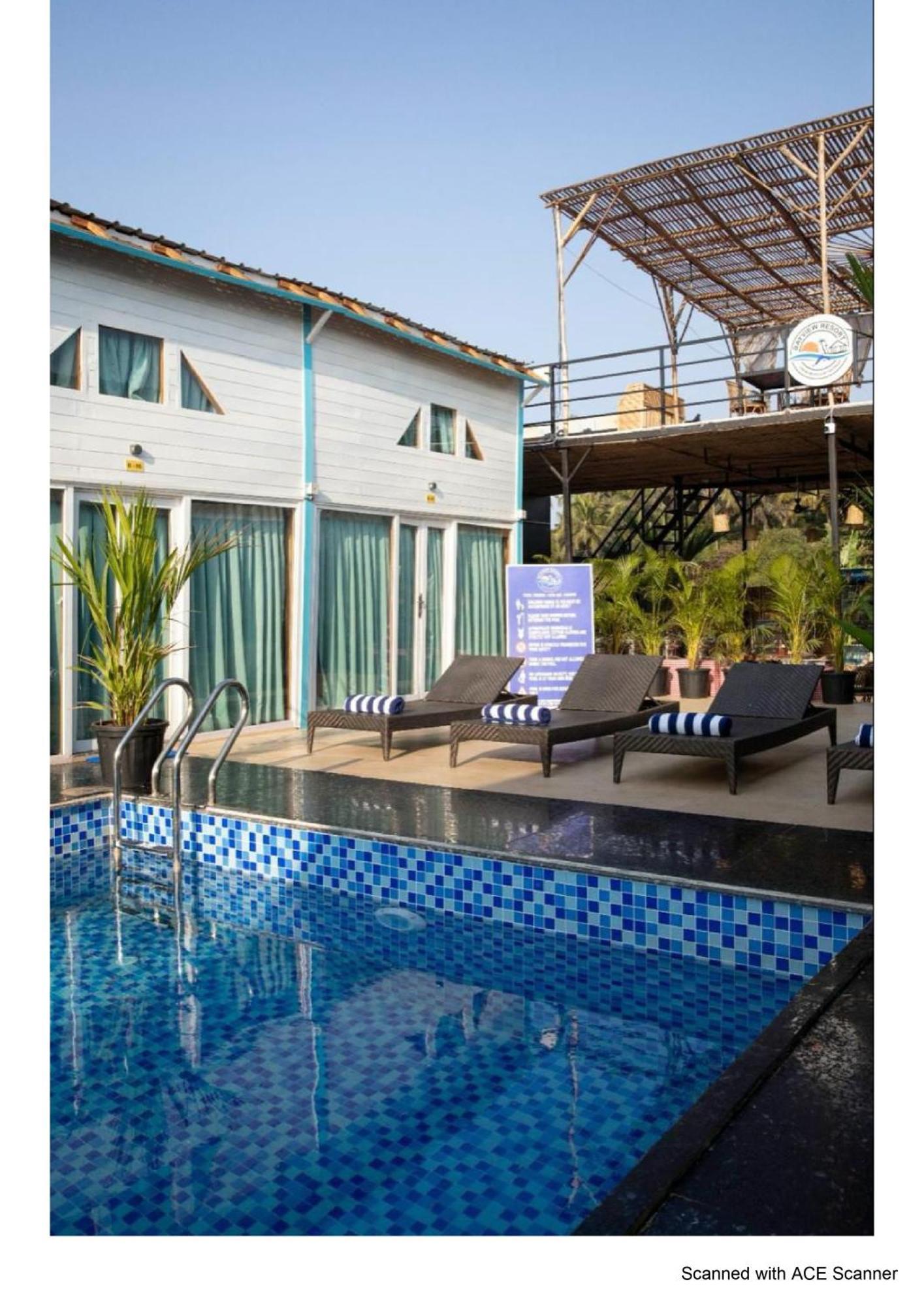 Bayview Cottage Pool Anjuna Exterior foto