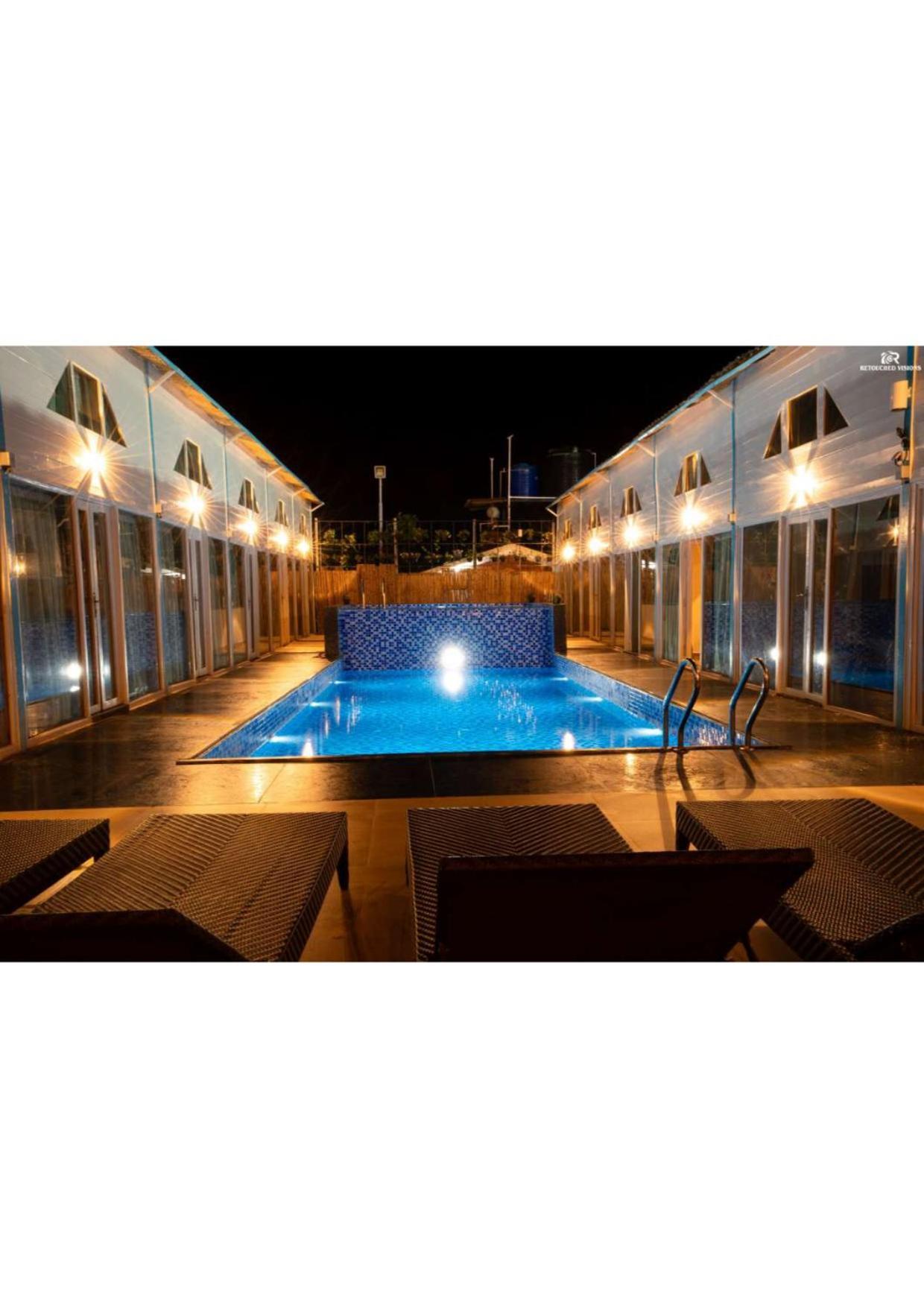 Bayview Cottage Pool Anjuna Exterior foto