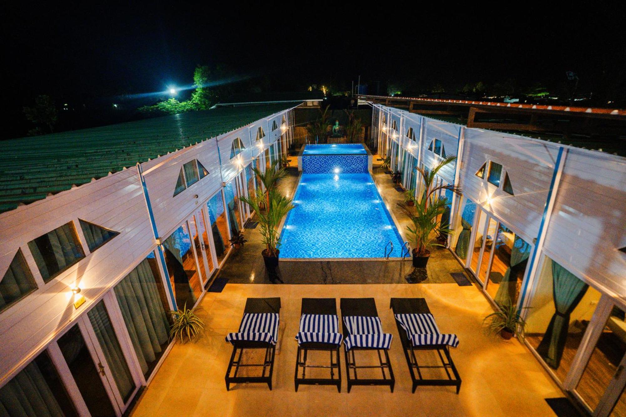 Bayview Cottage Pool Anjuna Exterior foto