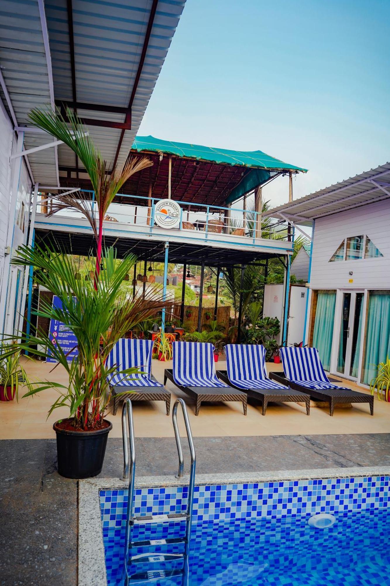 Bayview Cottage Pool Anjuna Exterior foto